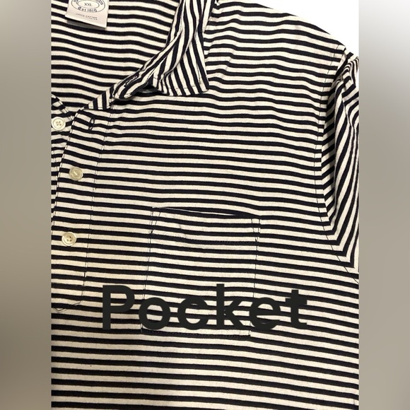Brooks Brothers Classic Blue and White Polo Shirt
BIN #2 - Picture 9 of 9